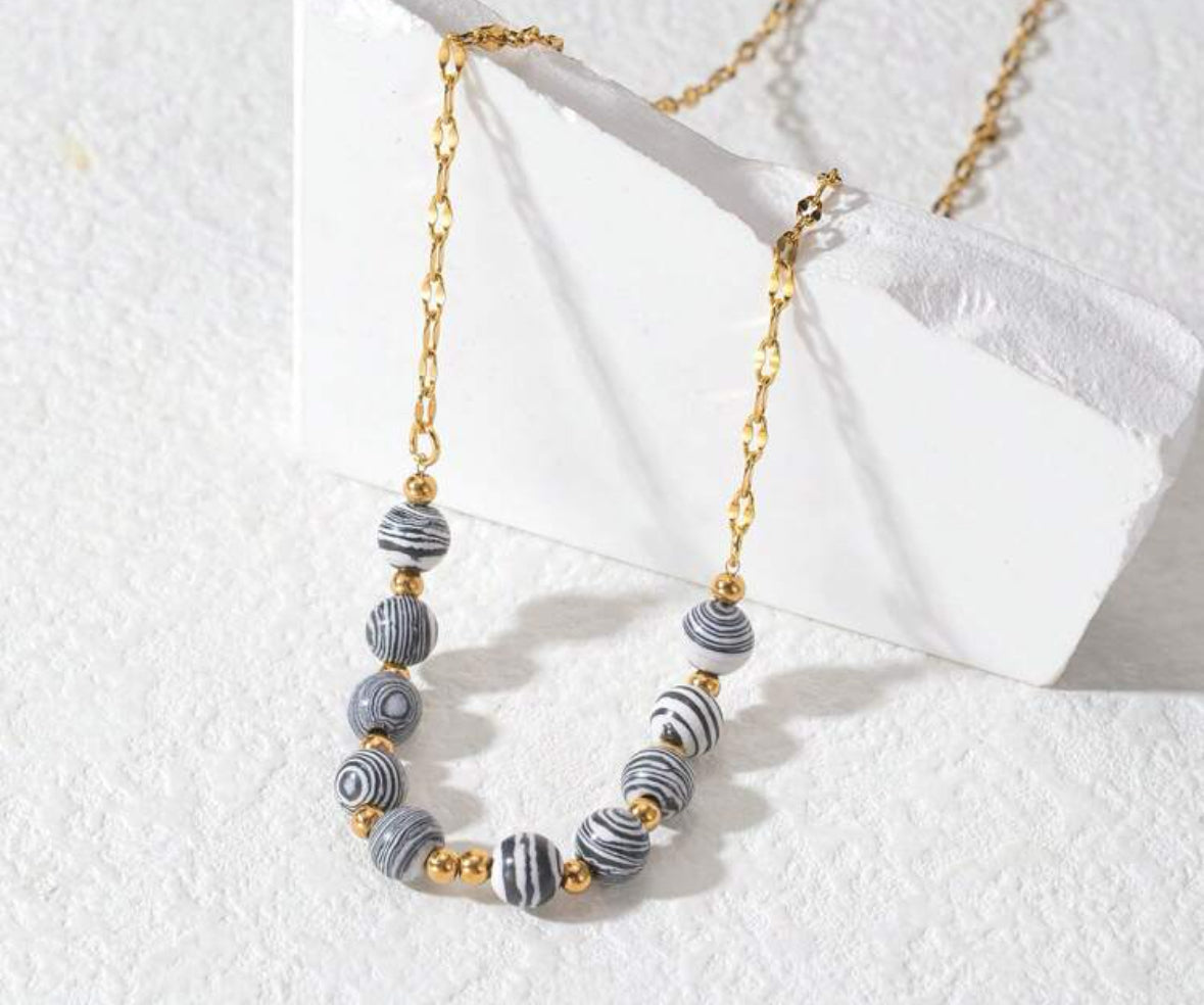 Black Pearl Necklace