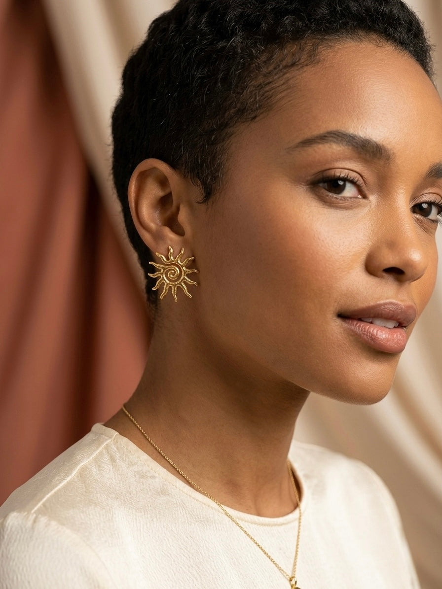 Sun Rays Earrings