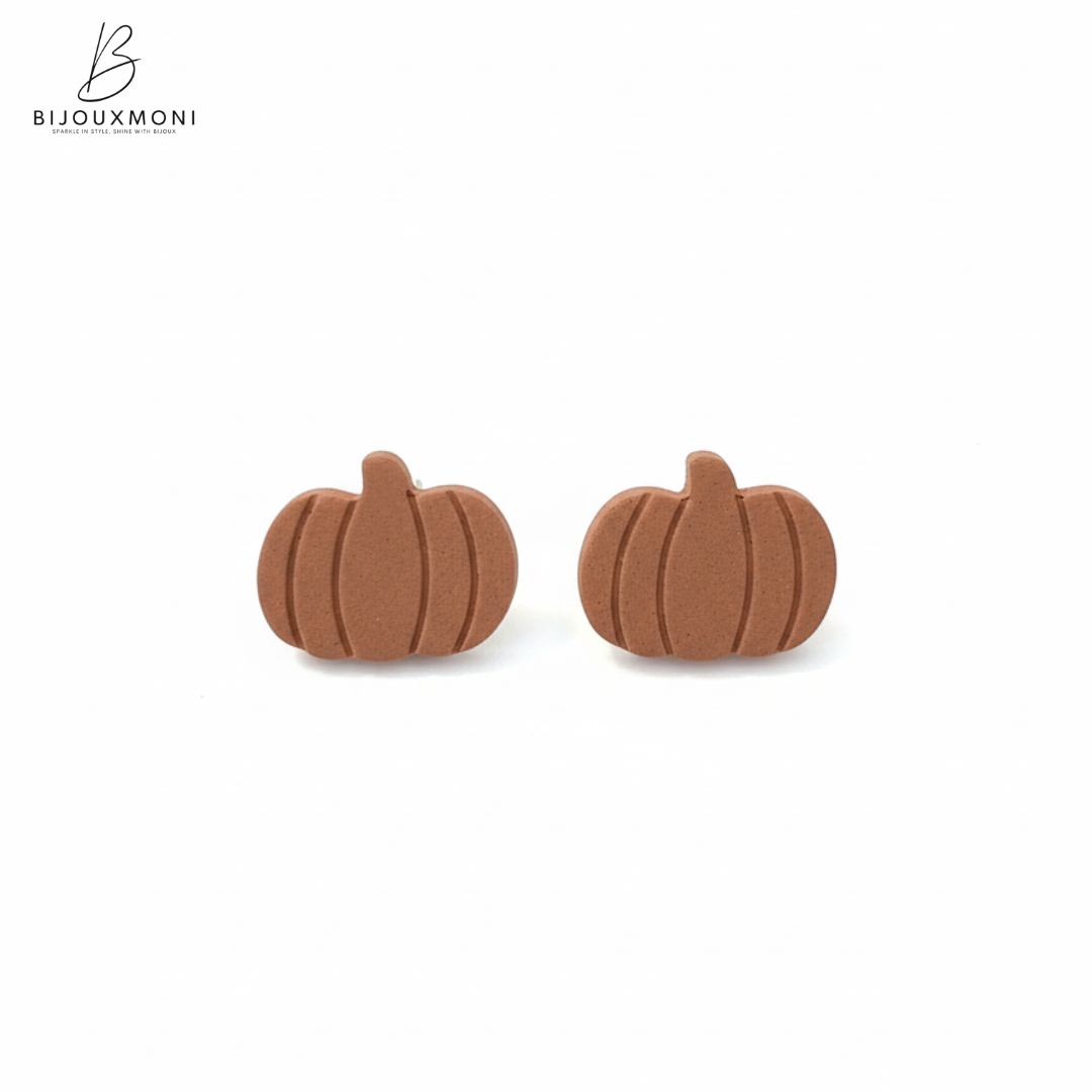 Pumpkin Earrings