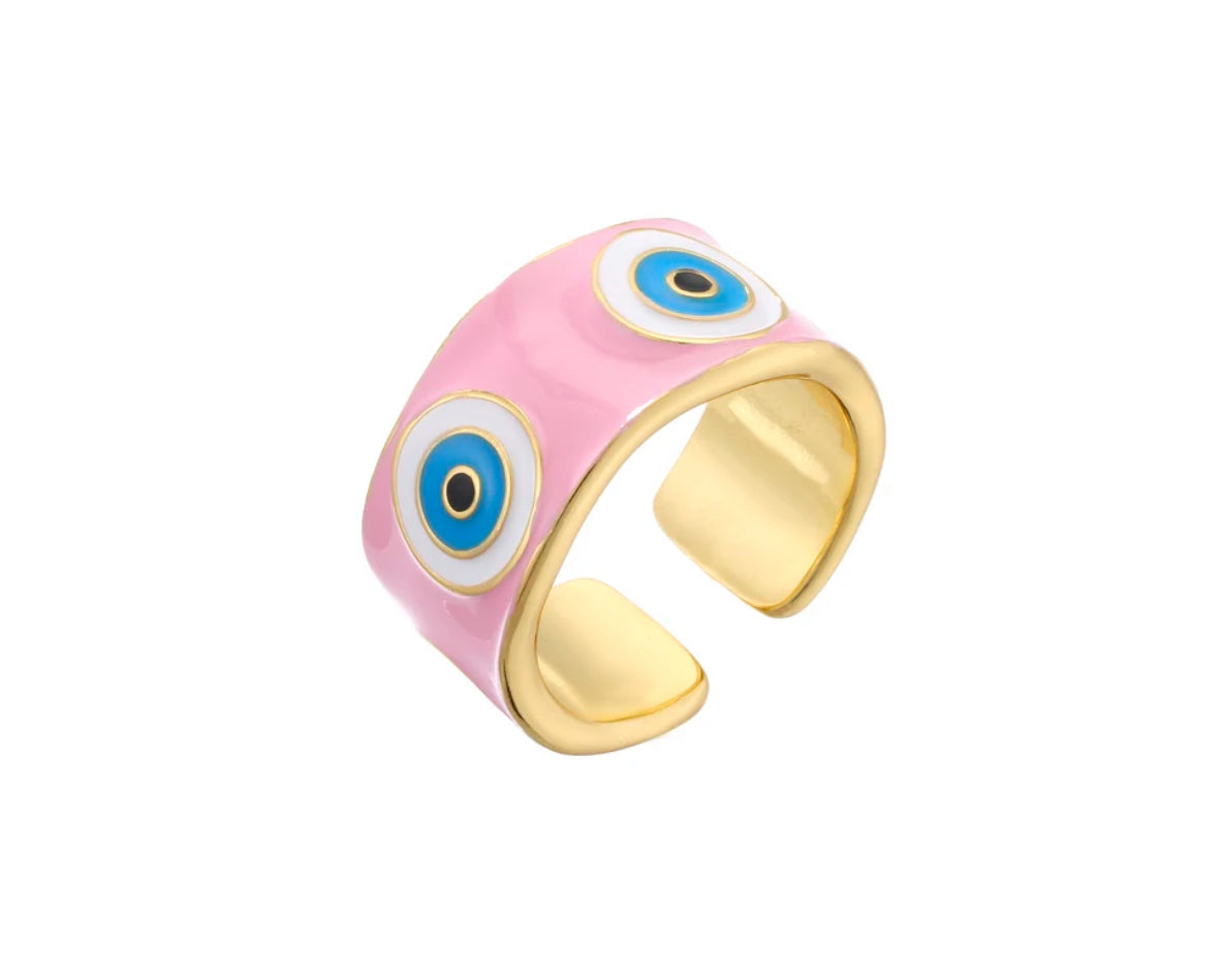 Wide Eye Ring