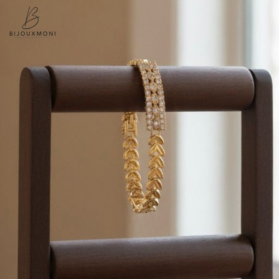 Luna Heart Link Bracelet