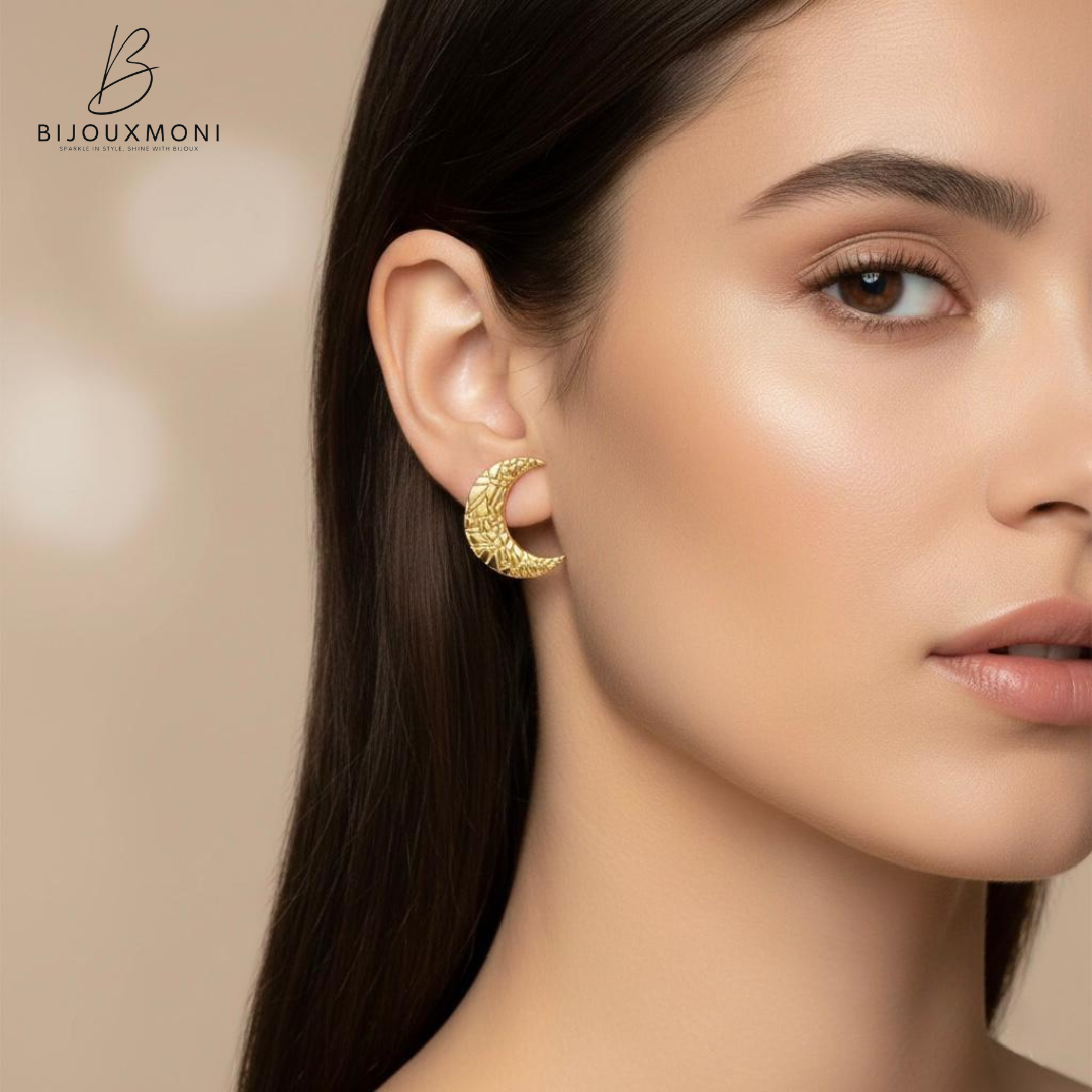 Moon Shape Earrings