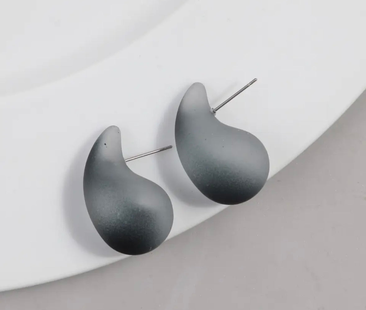 Neon Teardrop Earrings