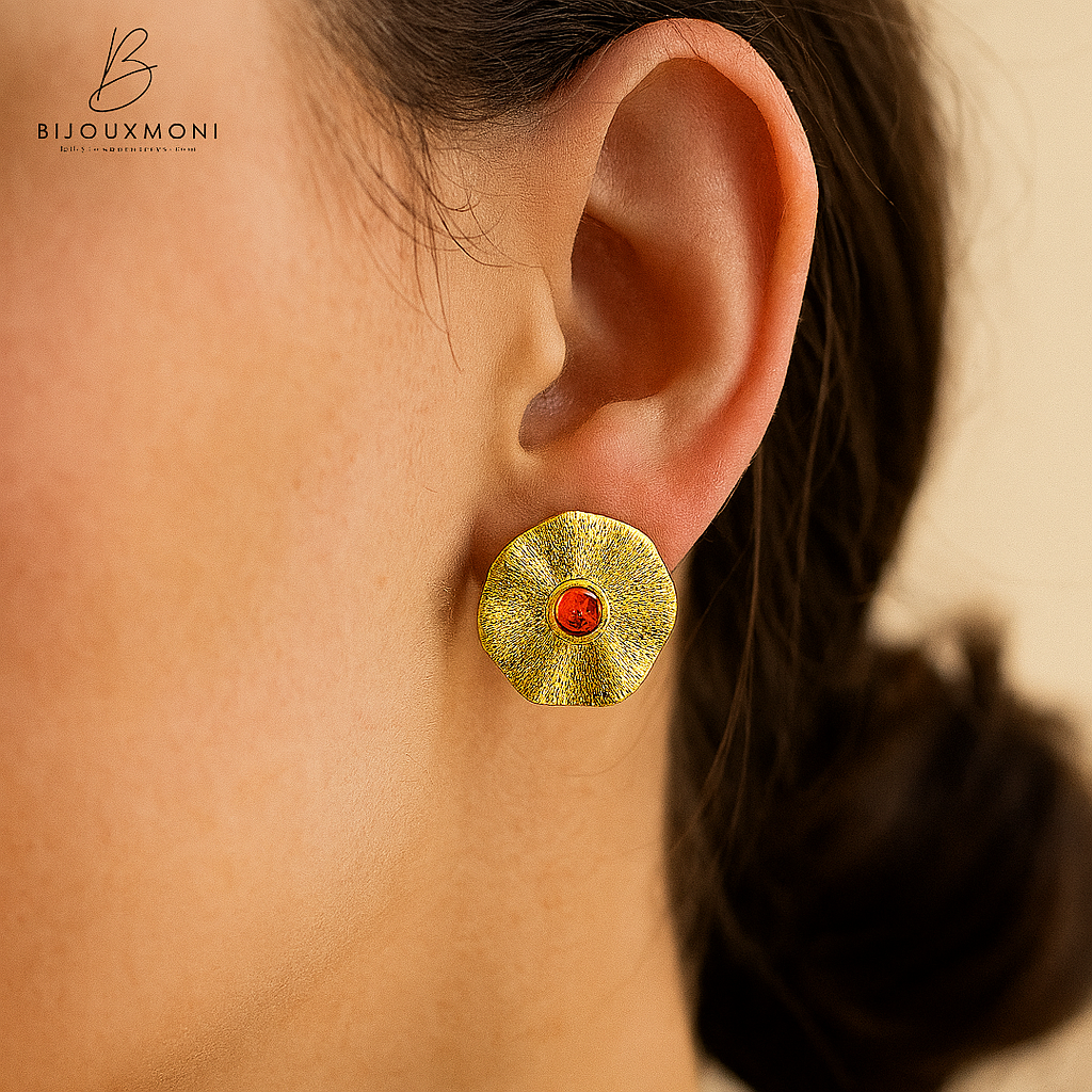 “Golden Bloom” Earrings