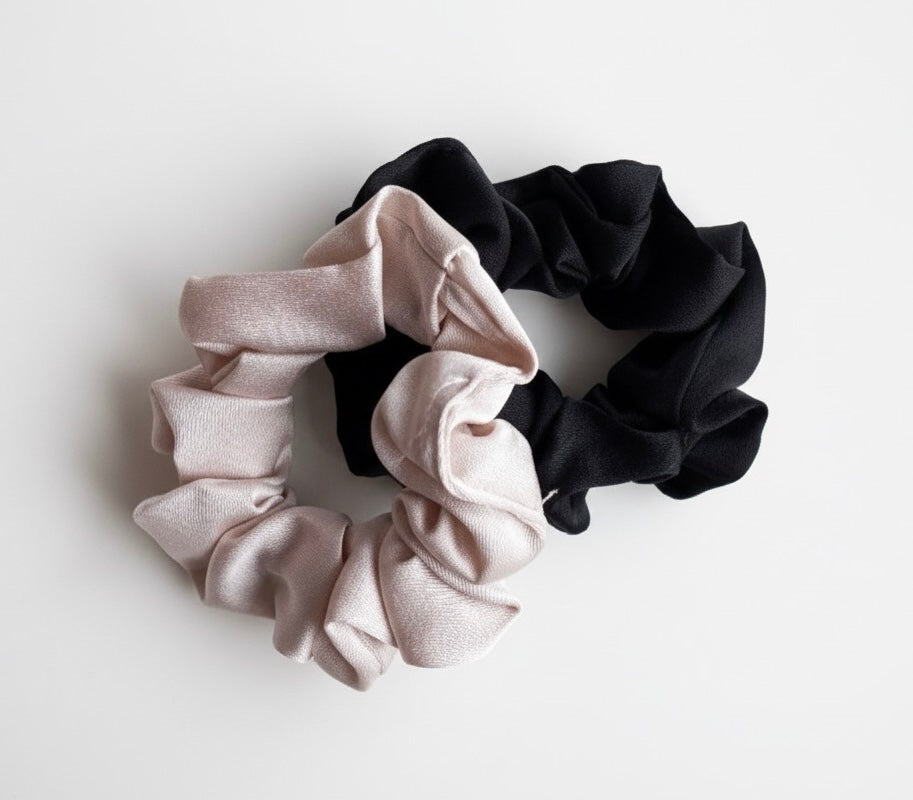 2pcs Satin Small Scrunchie