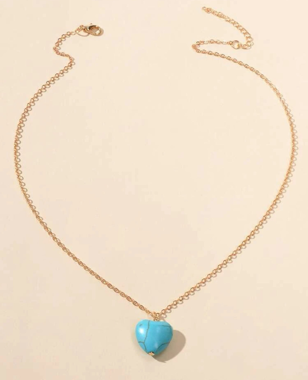 Turquoise Heart Pendant