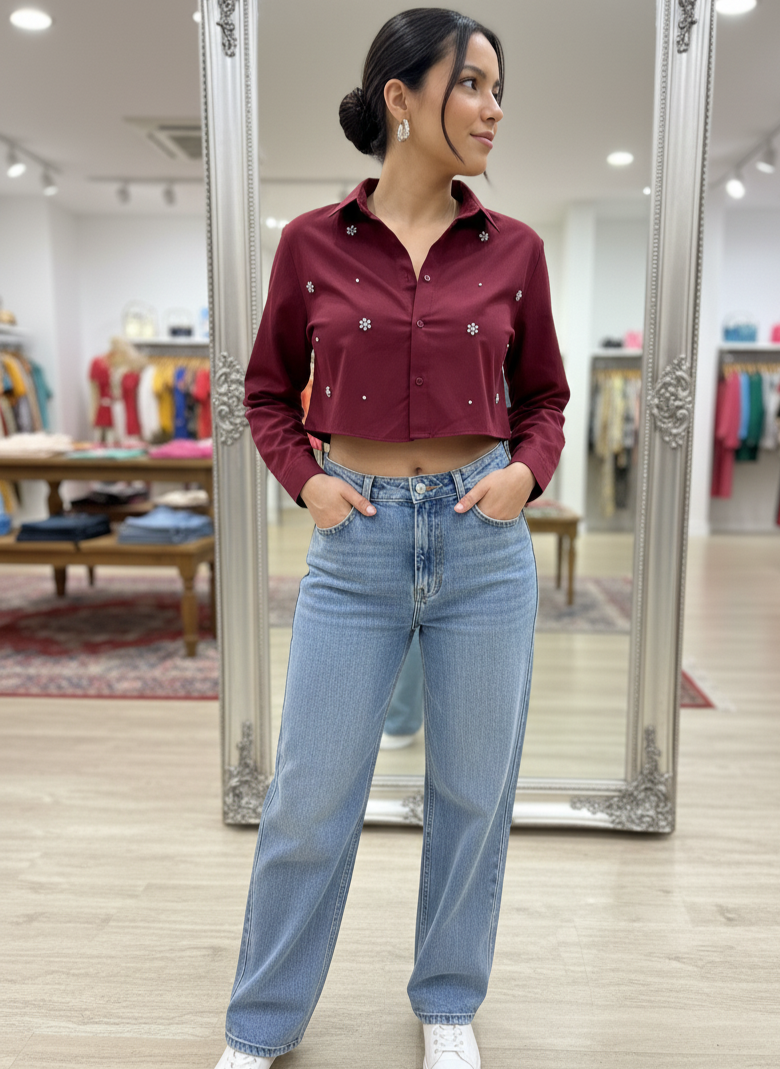 Cropped Shirt