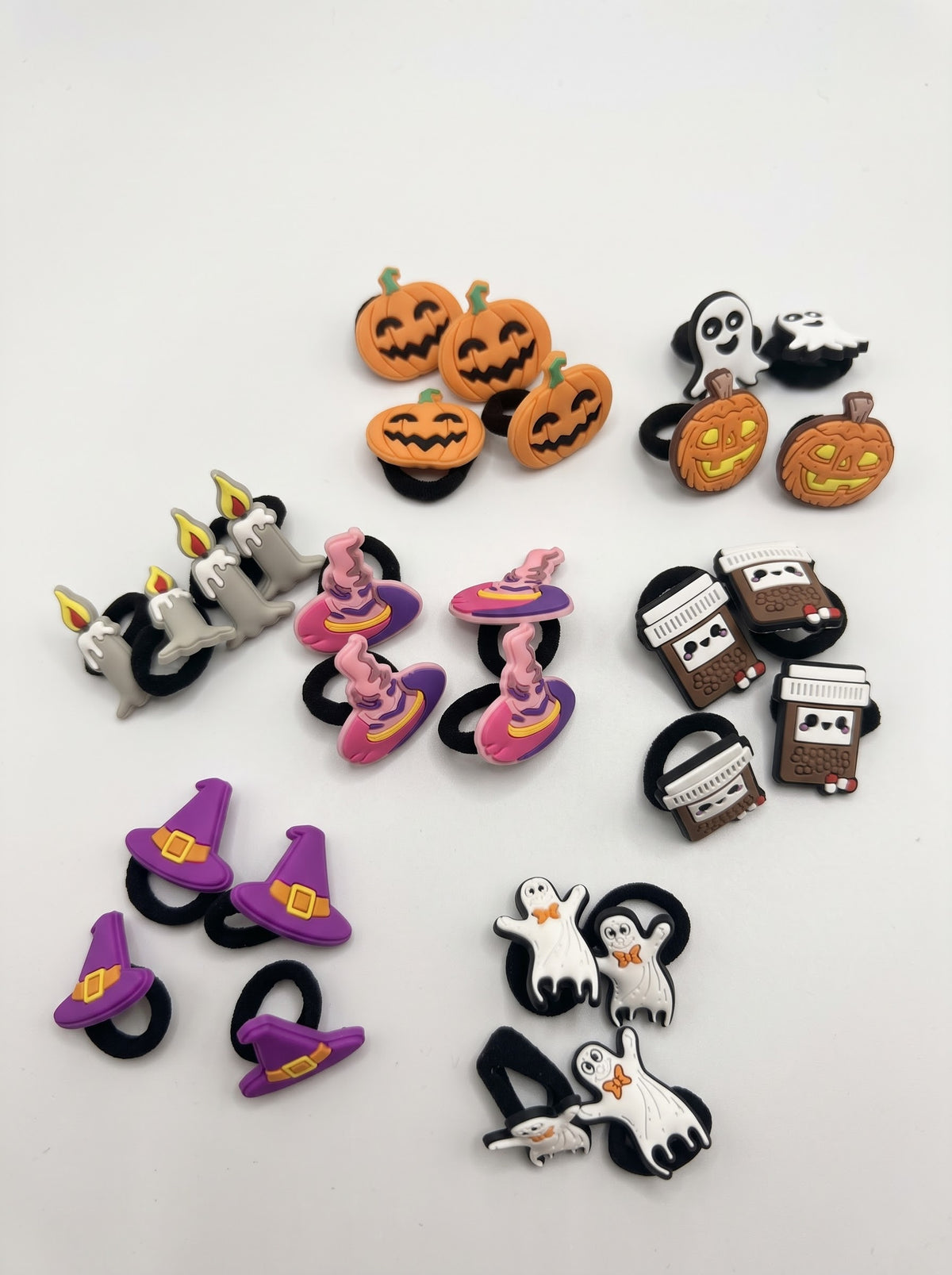 Halloween Hair Ties (Pair)