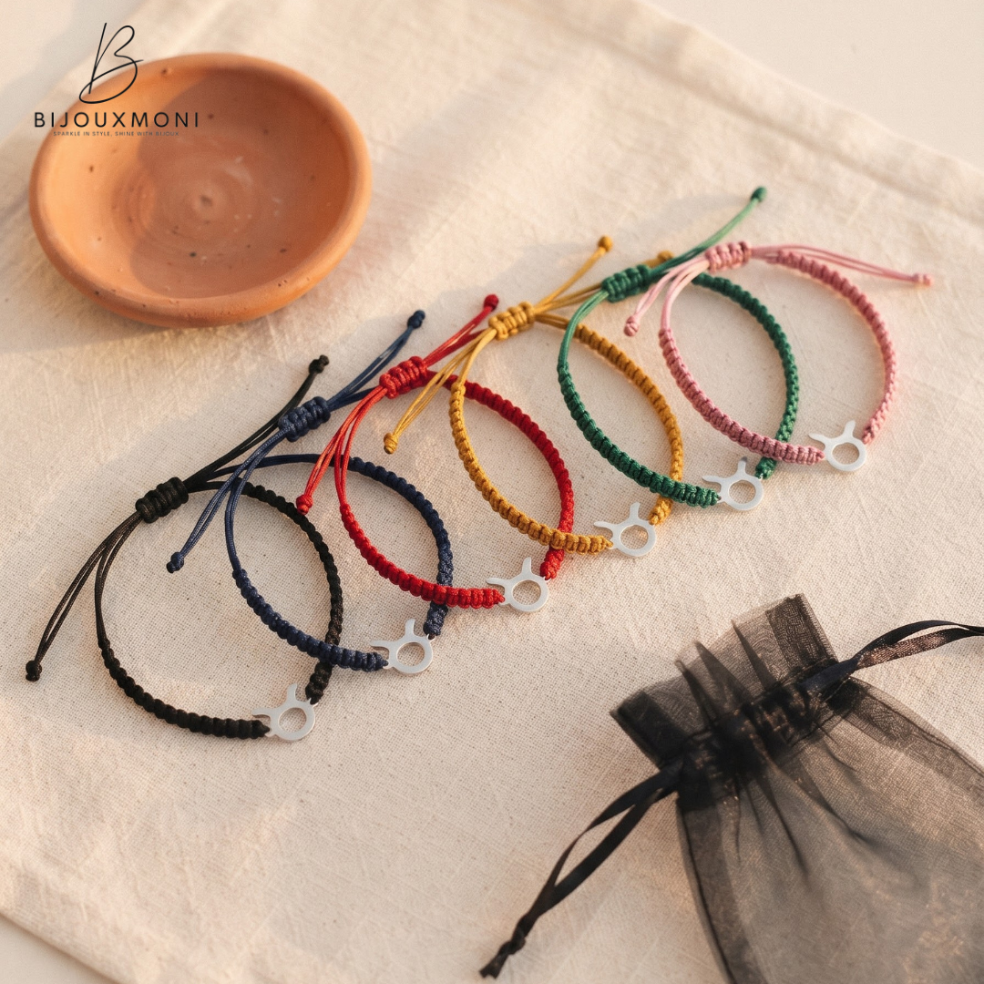 Astra- Zodiac Shamballa Bracelet