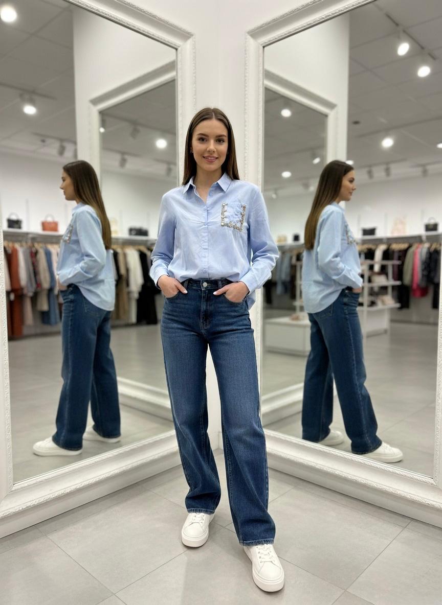 Chic Pocket Shirt