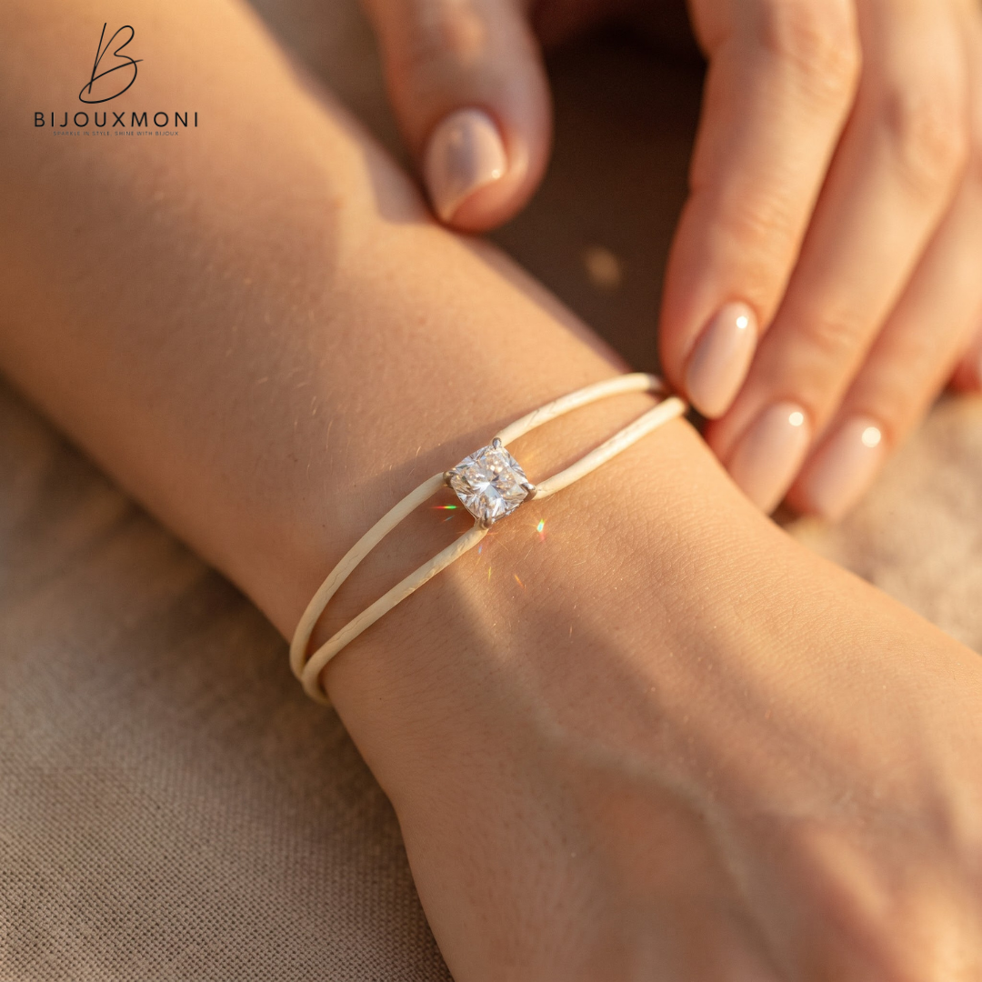 PRISMA โ Solitaire Cord Bracelet