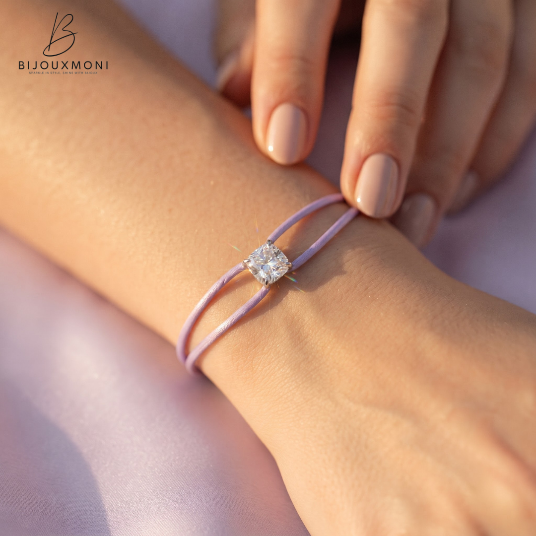 PRISMA โ Solitaire Cord Bracelet