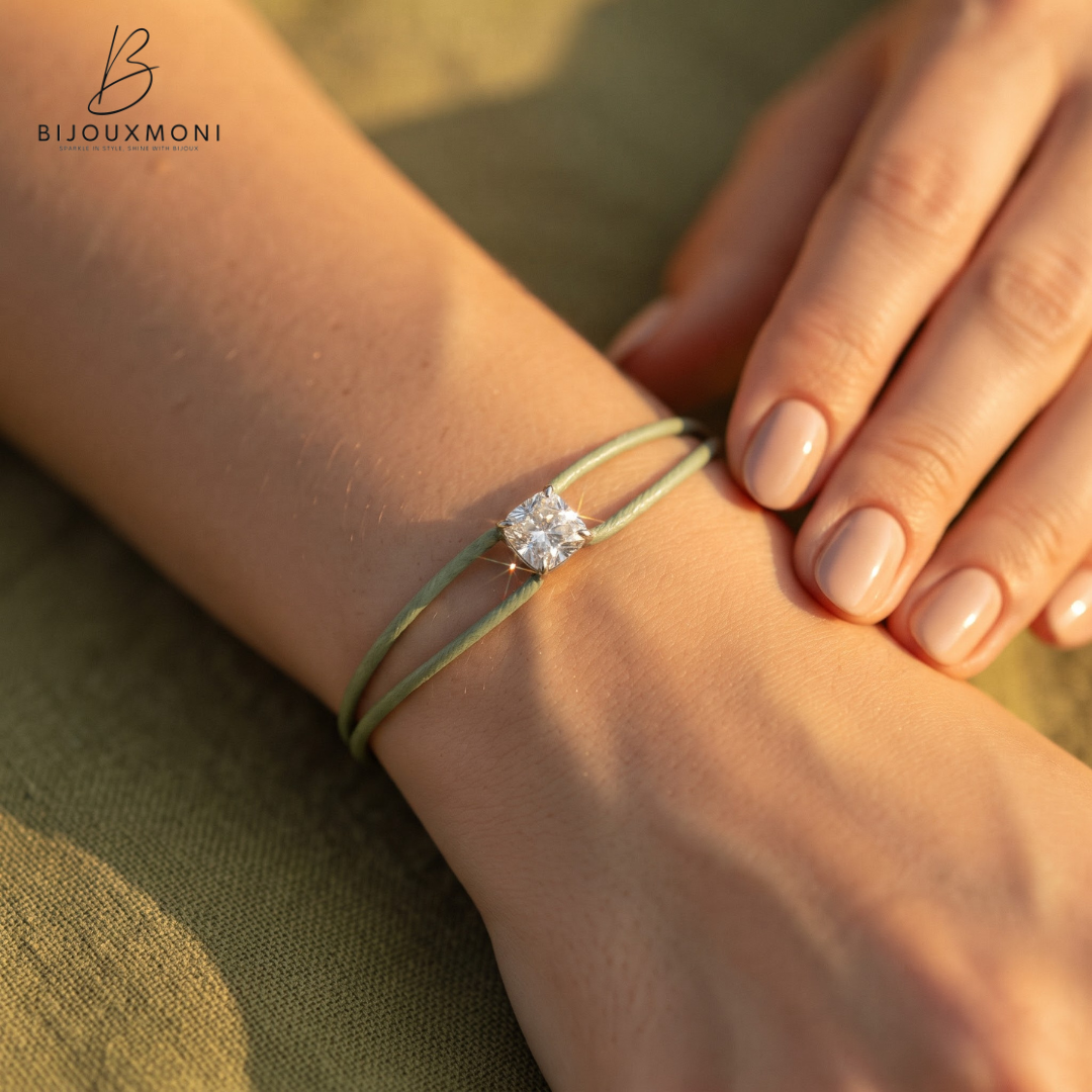 PRISMA โ Solitaire Cord Bracelet