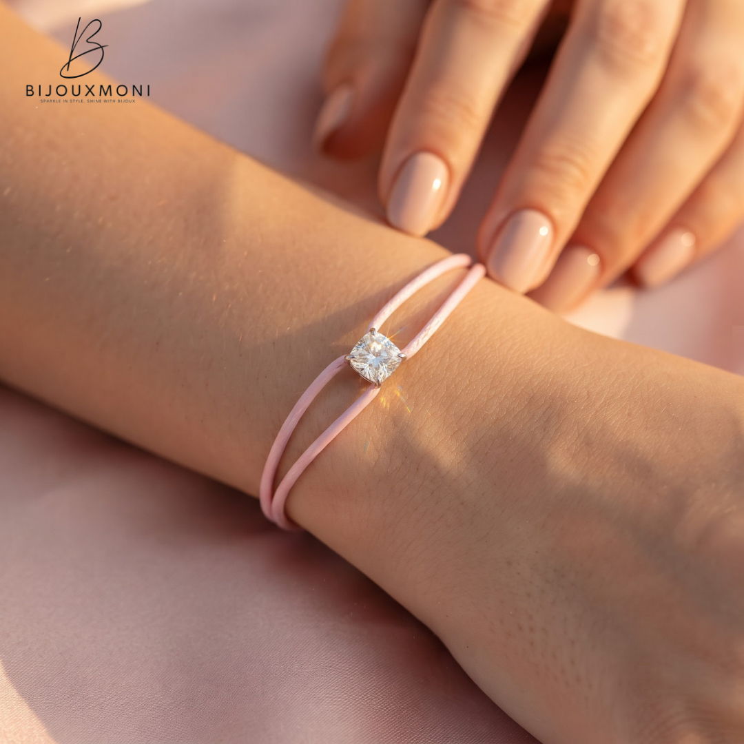 PRISMA โ Solitaire Cord Bracelet
