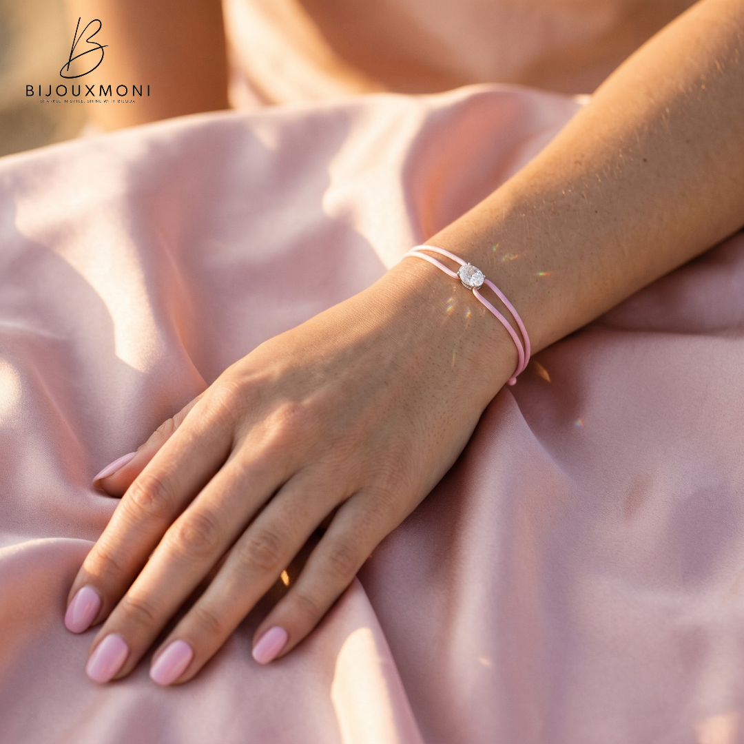 PRISMA โ Solitaire Cord Bracelet