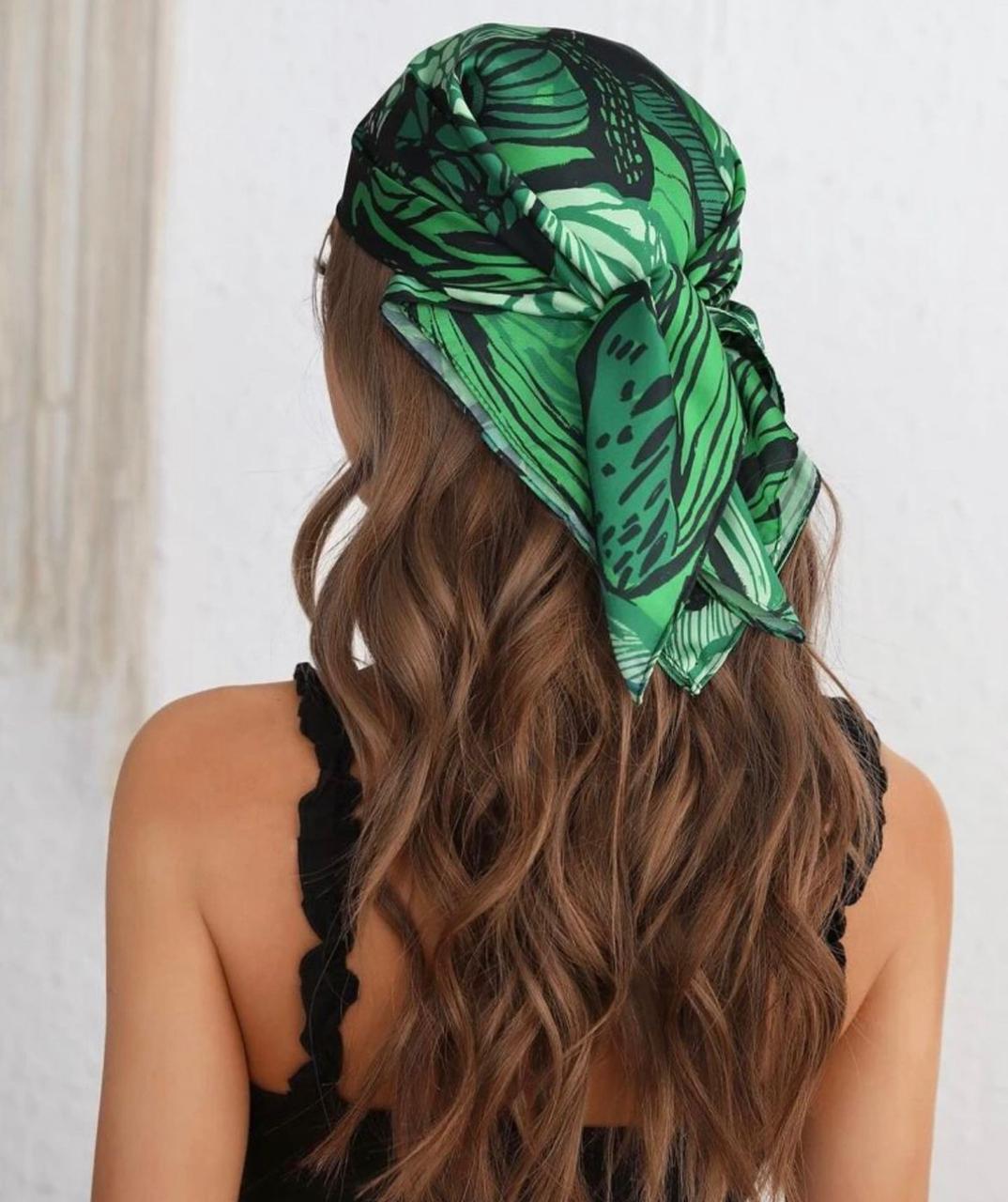 Plant Print Bandana