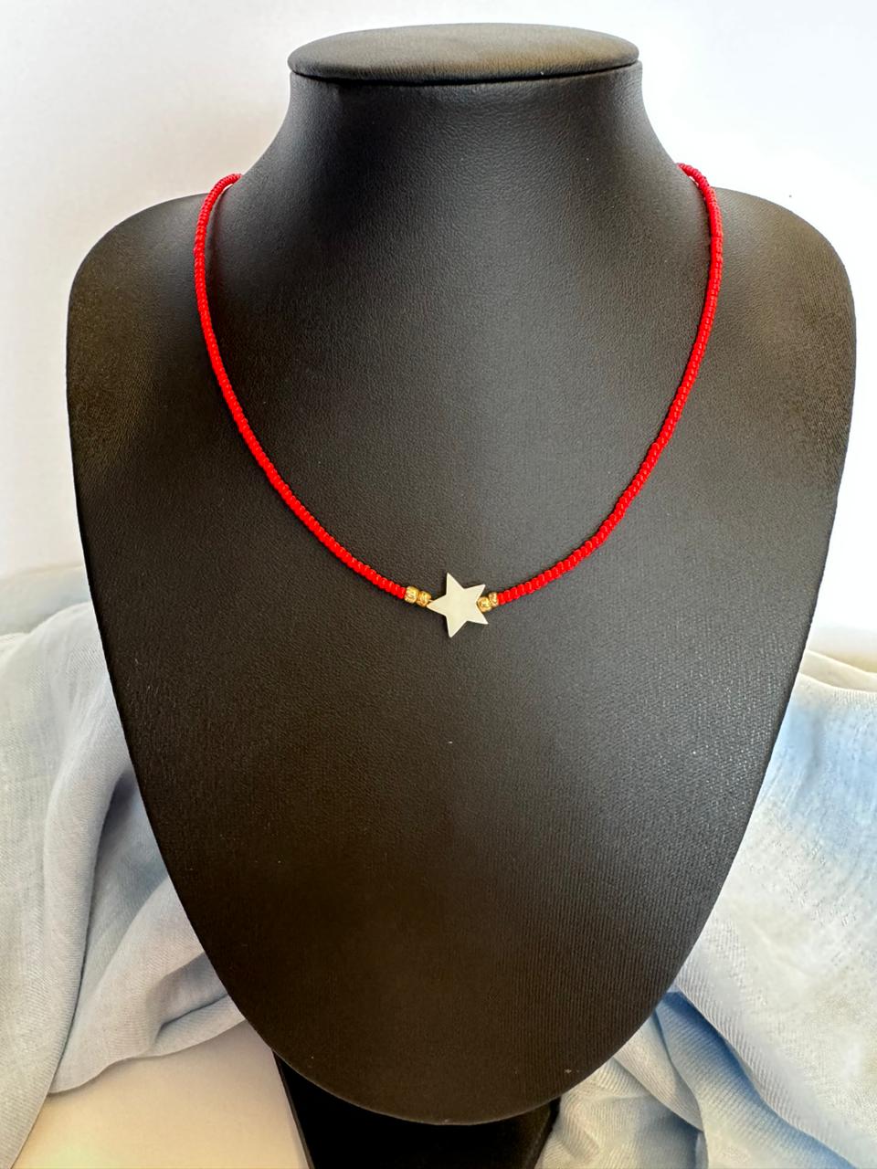 Bead Pendant Necklace