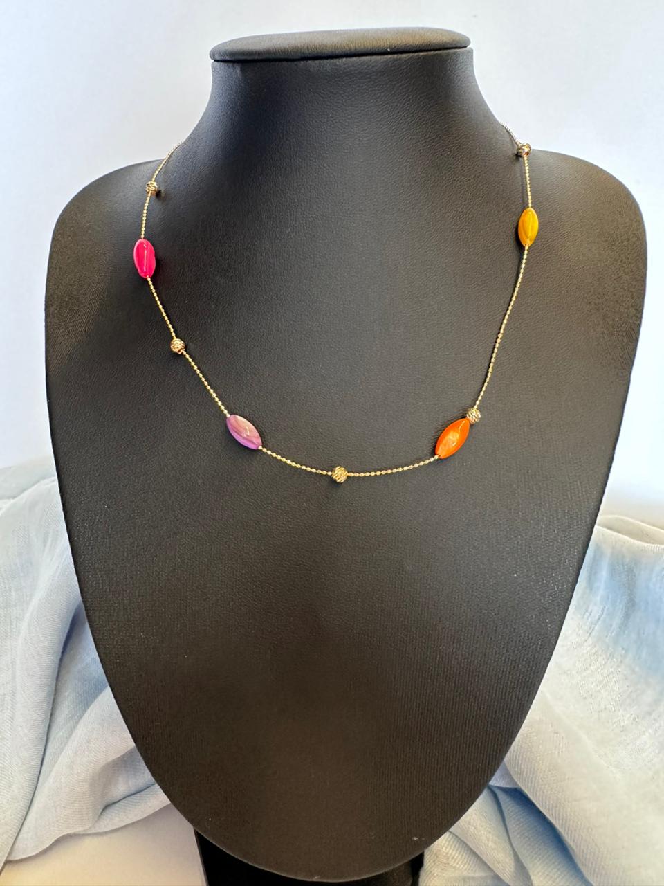 Bead Pendant Necklace