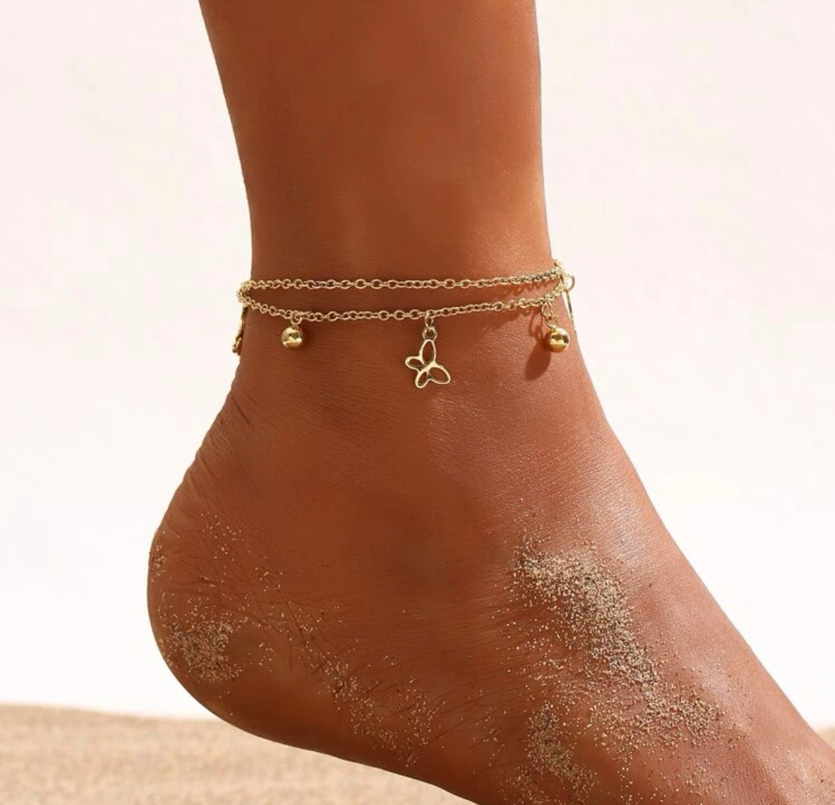 Butterfly Chain Anklet