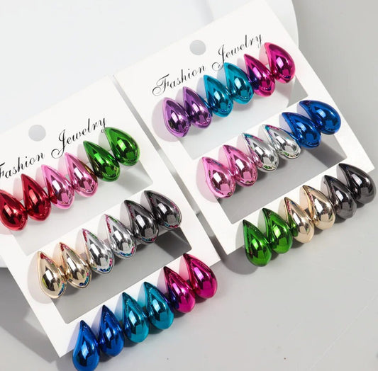 Electric Teardrop Earrings