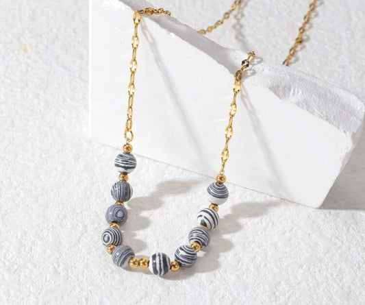 Black Pearl Necklace
