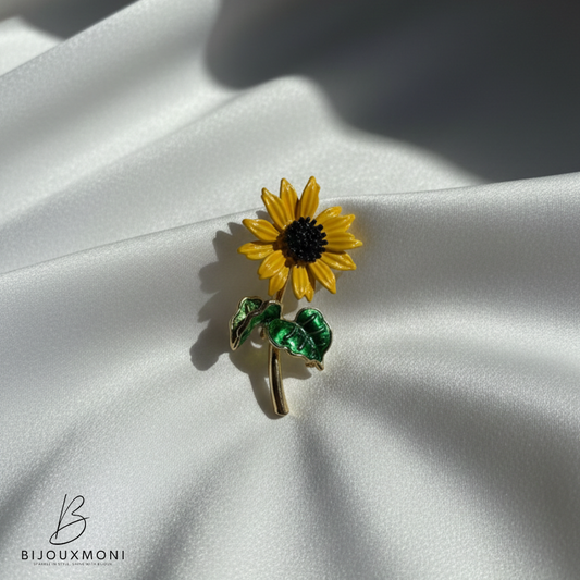 Sunflower Broche