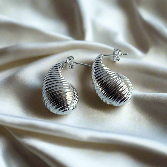 Twirl Teardrop Earrings
