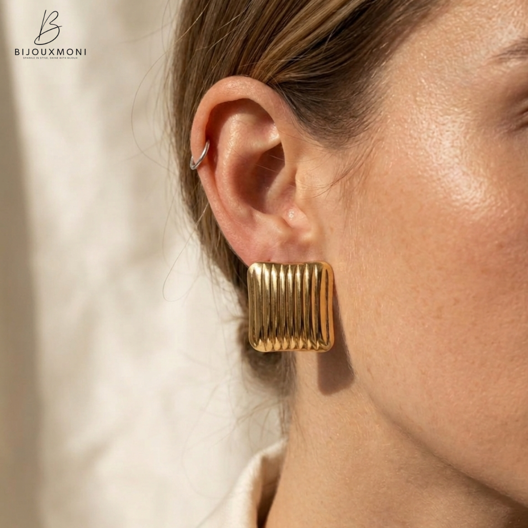 Stripped Earrings
