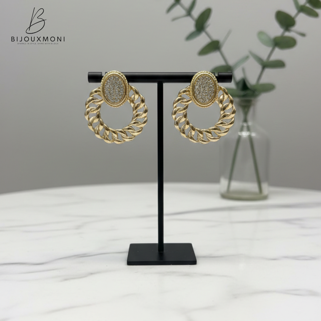 Royal Medallion Earrings