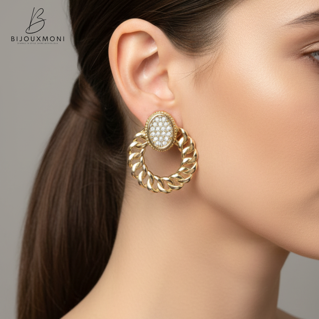 Royal Medallion Earrings