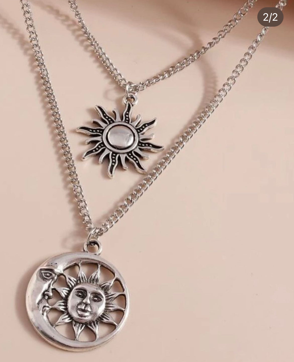 Sun Charm Necklace