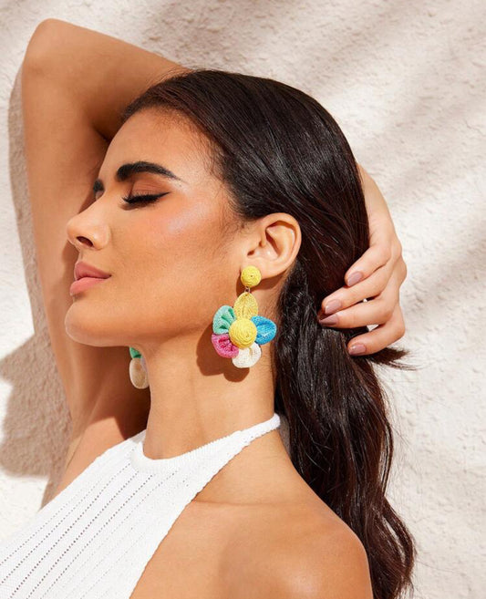 Flower Beach Earrings