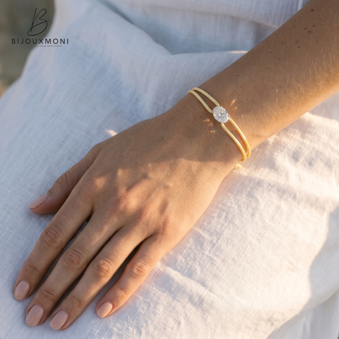 PRISMA — Solitaire Cord Bracelet