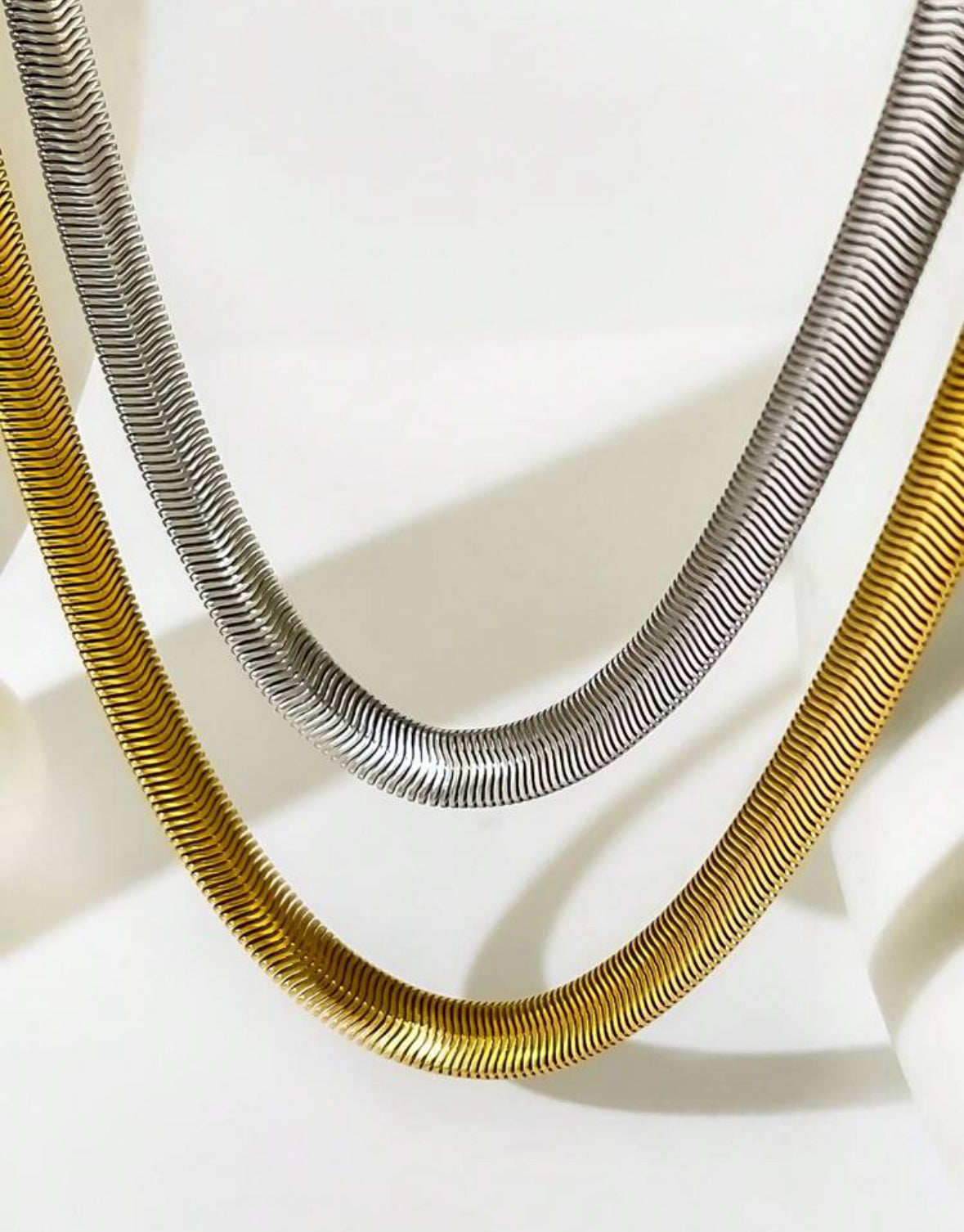 Minimalist Thick Necklace