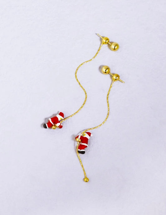 Santa Earrings