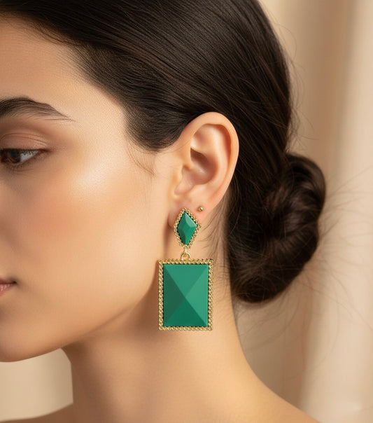 Émeraude Royal Earrings