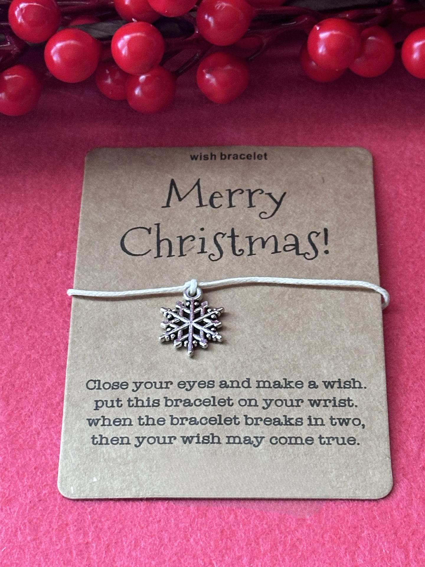 Christmas Wish Bracelets
