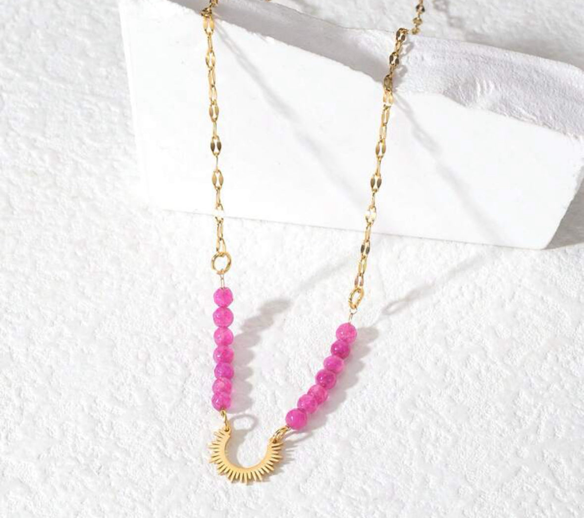 Mini Sun Ray Necklace