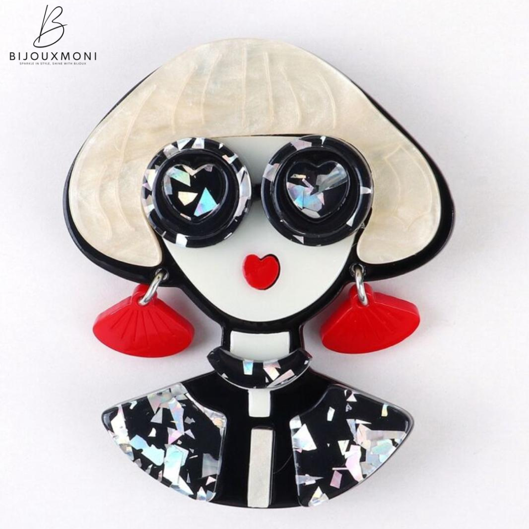 Character Brooch