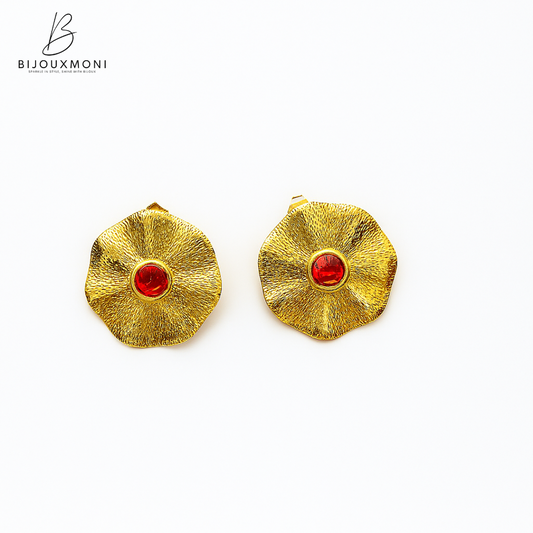 “Golden Bloom” Earrings