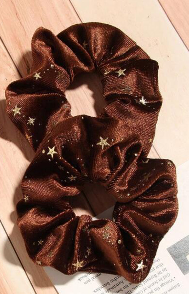Star Pattern Scrunchie