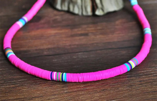Neon Surfer Necklace