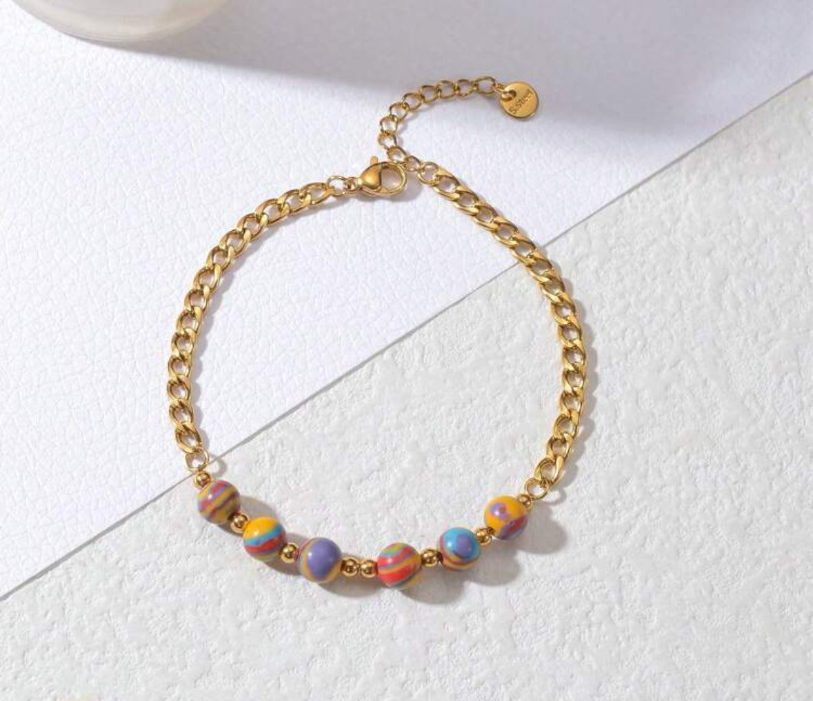 Colored Bead Bracelet