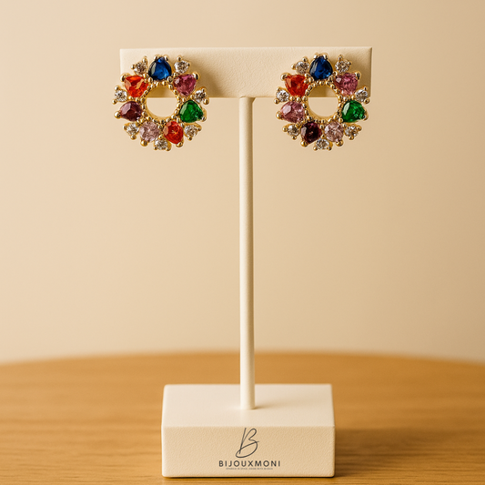 The Kaleido Glow Studs