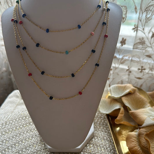 Colored Bead Necklace