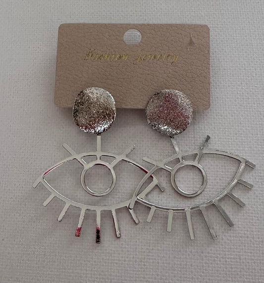 Tangled Eye Earrings