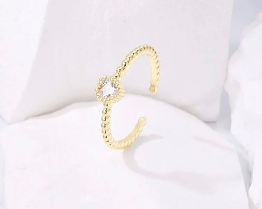 Heart Cuff Ring