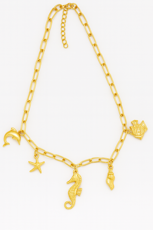 Ocean Charm Choker