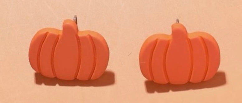 Pumpkin Earrings