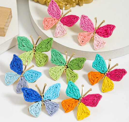 Butterfly Stud Earrings